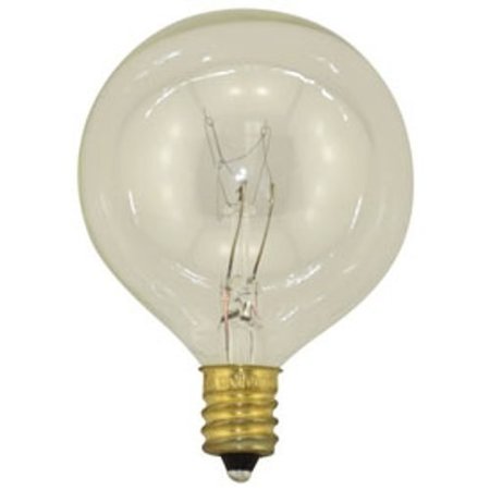 ILC Replacement for AH Lighting G16/25/cl replacement light bulb lamp, 2PK G16/25/CL AH LIGHTING